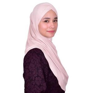 9631 Mu Lan 4-pleated Instant Hijab | Handmade From Rib Cotton One Piece